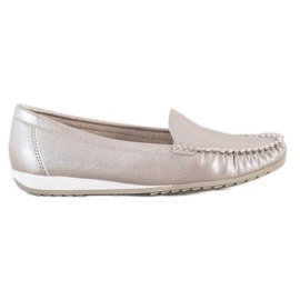 Goodin Mocasines con estilo brillante dorado Goodin Mocasines con estilo brillante dorado