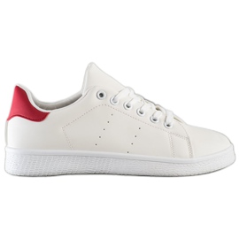 SHELOVET Zapatos deportivos bajos blanco