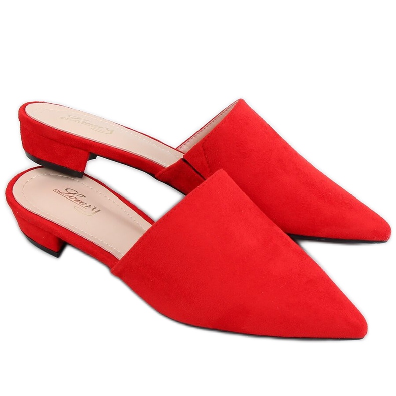 Pantuflas rojo almendra MM-799 Rojo Pantuflas rojo almendra MM-799 Rojo