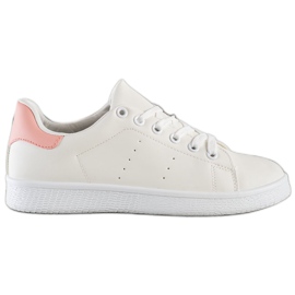 SHELOVET Zapatos deportivos bajos blanco