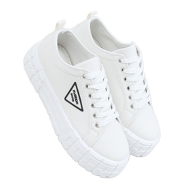 Zapatillas de mujer blancas LA134 White blanco