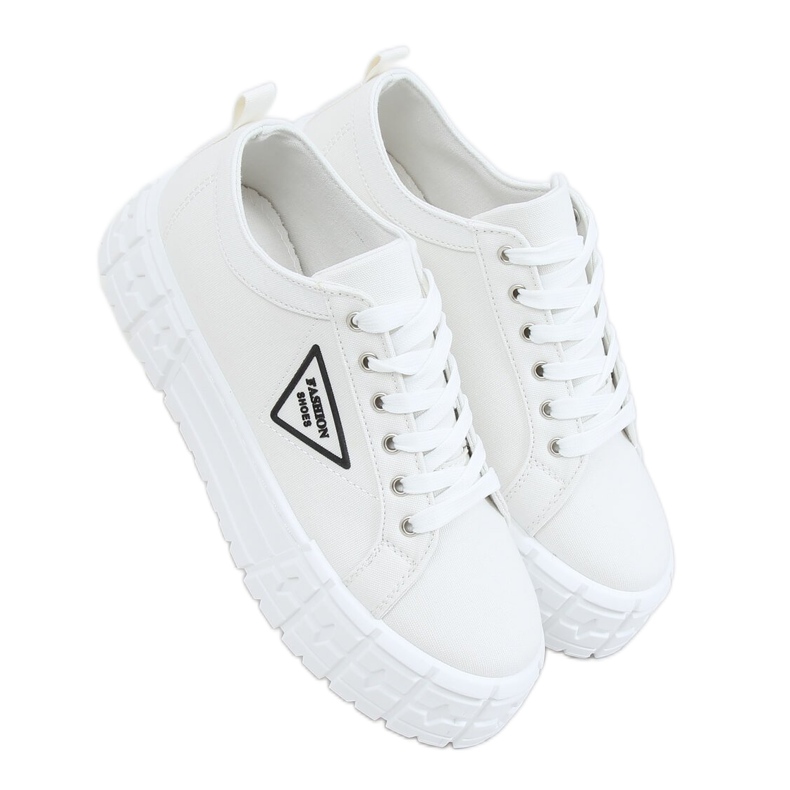 Zapatillas de mujer blancas LA134 White blanco