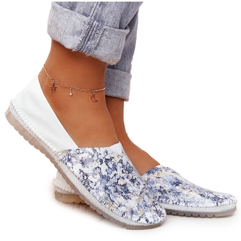Bailarinas Mujer Maciejka Piel Blancas 01930-85 blanco multicolor