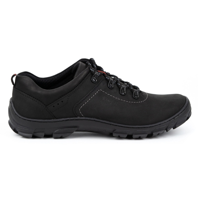 Kampol Zapatos trekking hombre 36 negro