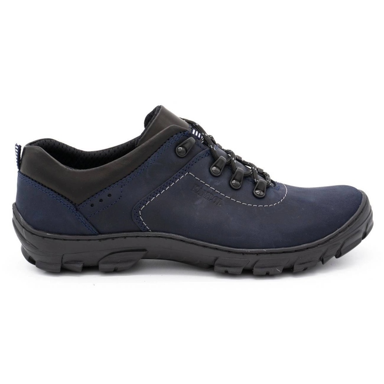 Kampol Zapatillas trekking hombre 36 azul marino
