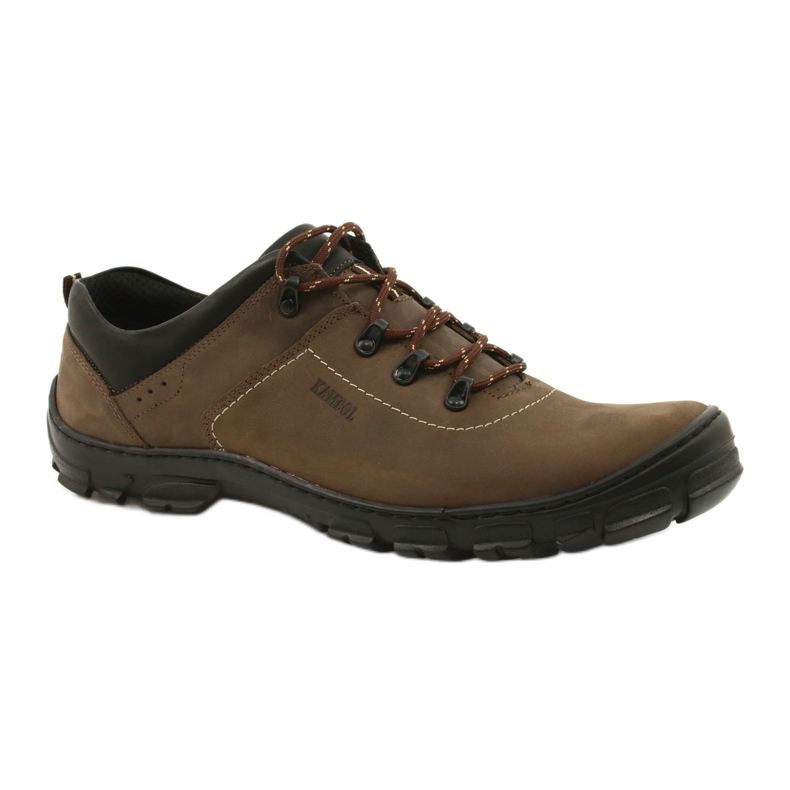 Kampol Zapatillas trekking hombre 36 oliva verde