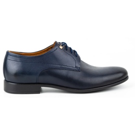 Kampol Zapatos formales hombre 334/54 azul marino