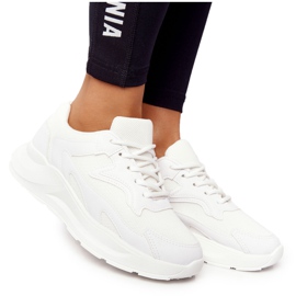FB2 Zapatillas de mujer con suela grande White Delusion blanco