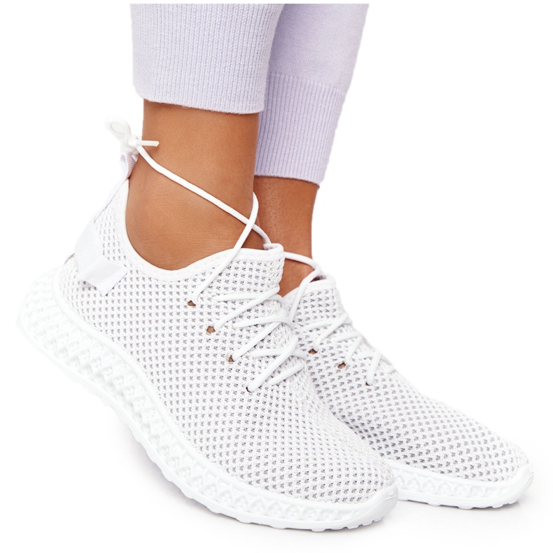 PS1 Zapatos deportivos para mujer Slip-on White Run Away blanco