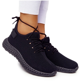 PS1 Zapatos deportivos para mujer Slip-on Black Run Away negro