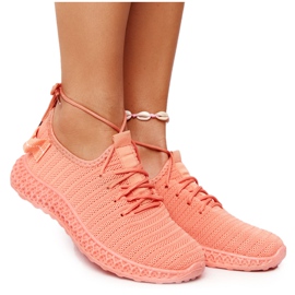 PS1 Zapatillas Deportivas Mujer Sin Cordones Coral Do It naranja rosa