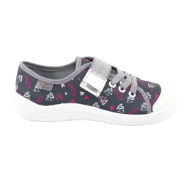 Calzado infantil befado 251Q138 rosado gris
