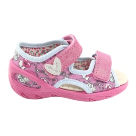 Calzado infantil befado pu 065P147 rosa multicolor