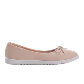 Bailarinas de mujer beige con lazo Bridget
