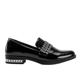 Zapatos mujer jamie lacados en negro