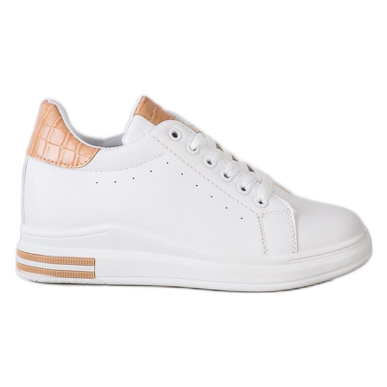 Ideal Shoes Zapatillas Spring Wedge blanco Ideal Shoes Zapatillas Spring Wedge blanco