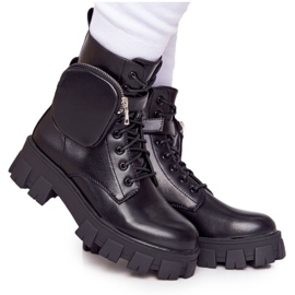 PS1 Botas de trabajo negras en la plataforma Black Saturday negro PS1 Botas de trabajo negras en la plataforma Black Saturday negro