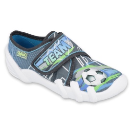 Calzado infantil befado 273Y317 azul gris multicolor verde