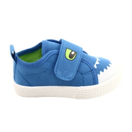 EVento Velcro Sneakers Crocodile 21DZ26-3923 Azul
