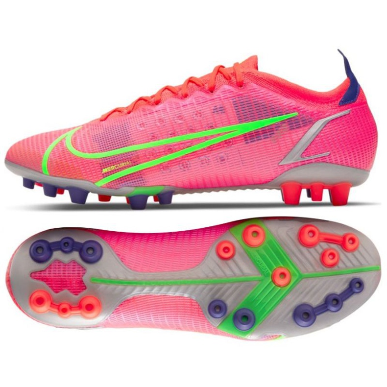 Calzado de fútbol Nike Mercurial Vapor 14 Elite Ag M CZ8717 600 rojo naranjas y tintos Calzado de fútbol Nike Mercurial Vapor 14 Elite Ag M CZ8717 600 rojo naranjas y tintos