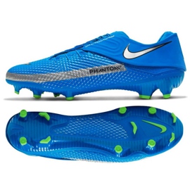 Zapatillas de fútbol Nike Phantom Gt Academy Flyease Mg M DA2835 400 azul azul