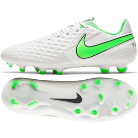 Zapatos de fútbol Nike Tiempo Legend 8 Academy Mg M AT5292030 blanco blanco