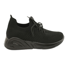 Evento 21TX02-3674 calzado deportivo slip-on negro Evento 21TX02-3674 calzado deportivo slip-on negro