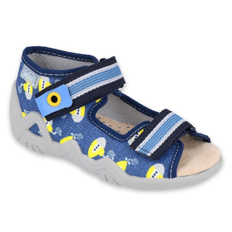 Calzado infantil befado amarillo 350P020 azul