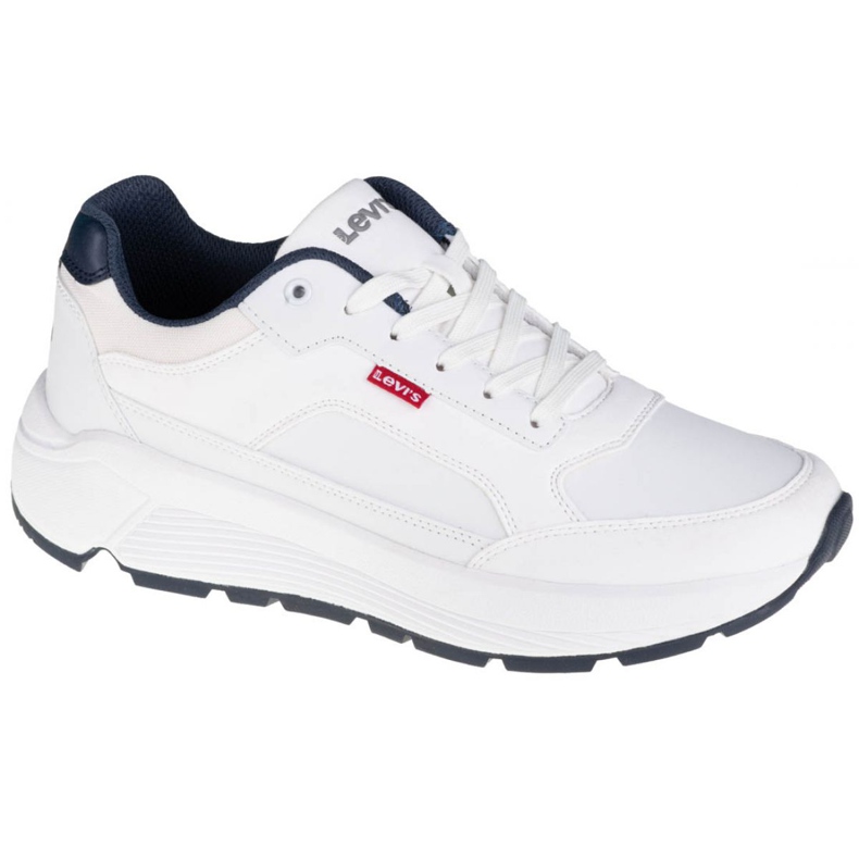 Zapatos Levi's Kesterson M 232804-618-51 blanco azul marino
