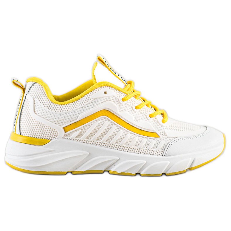SHELOVET Zapatillas clásicas blanco