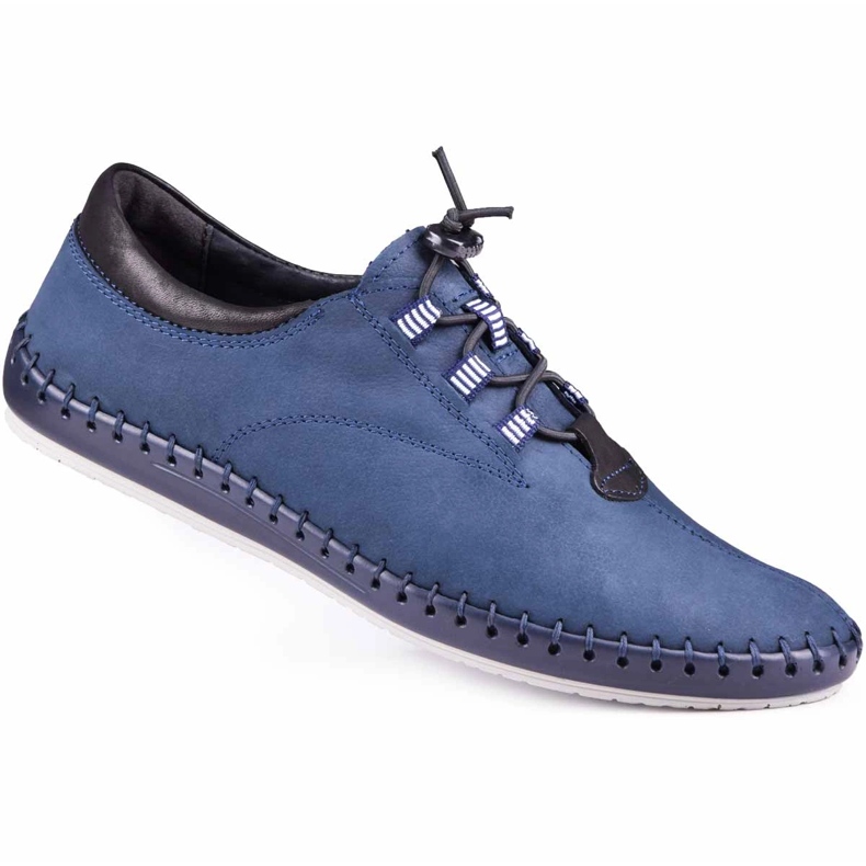 Kampol Zapato casual hombre 337/53 azul marino