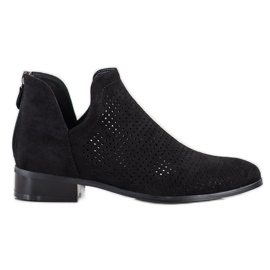 Bota primavera calada VINCEZA negro