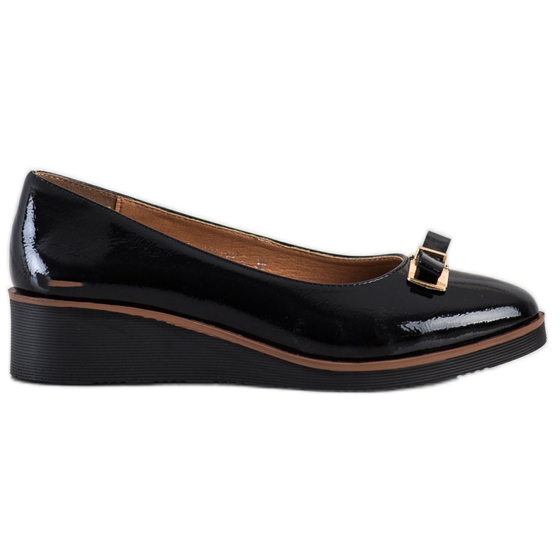 Bailarinas lacadas VINCEZA negro