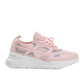 Zapatillas Lativia rosa blanco