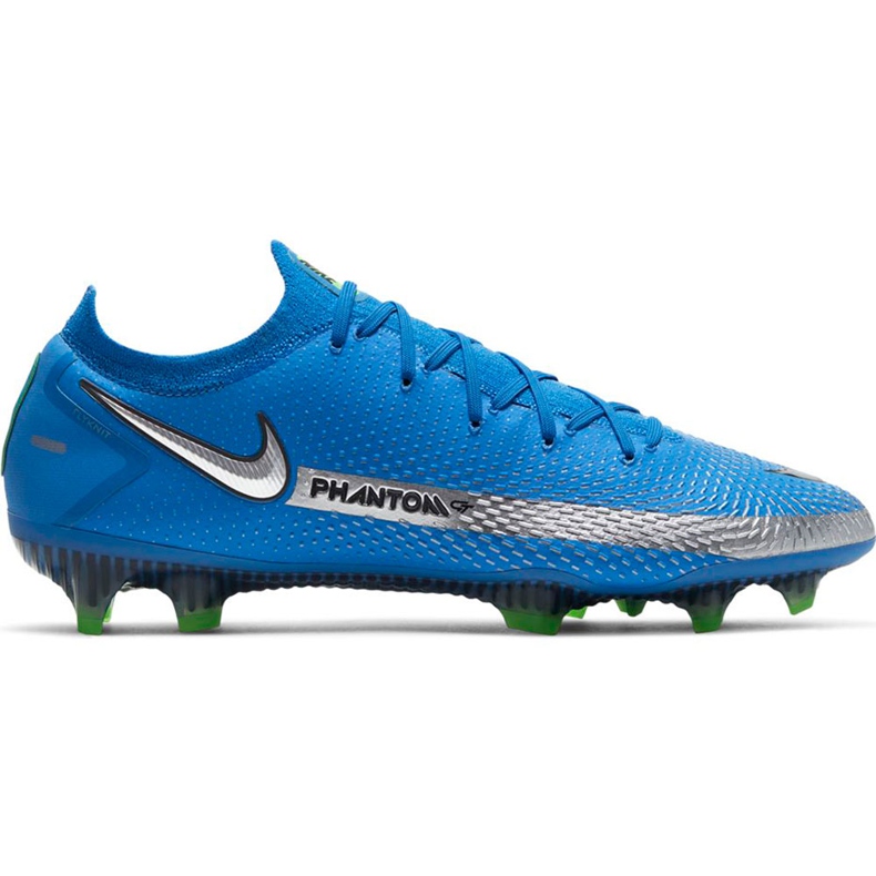 Zapatos de fútbol Nike Phantom Gt Elite Fg azul CK8439 400