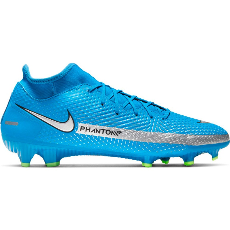 Calzado de fútbol Nike Phantom Gt Academy Df FG / MG CW6667 400 azul azul