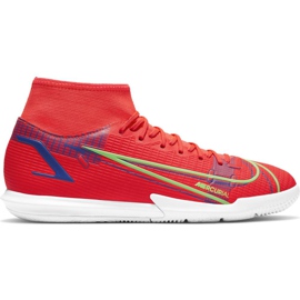 Calzado de fútbol Nike Mercurial Superfly 8 Academy Ic CV0847 600 rojo rojo