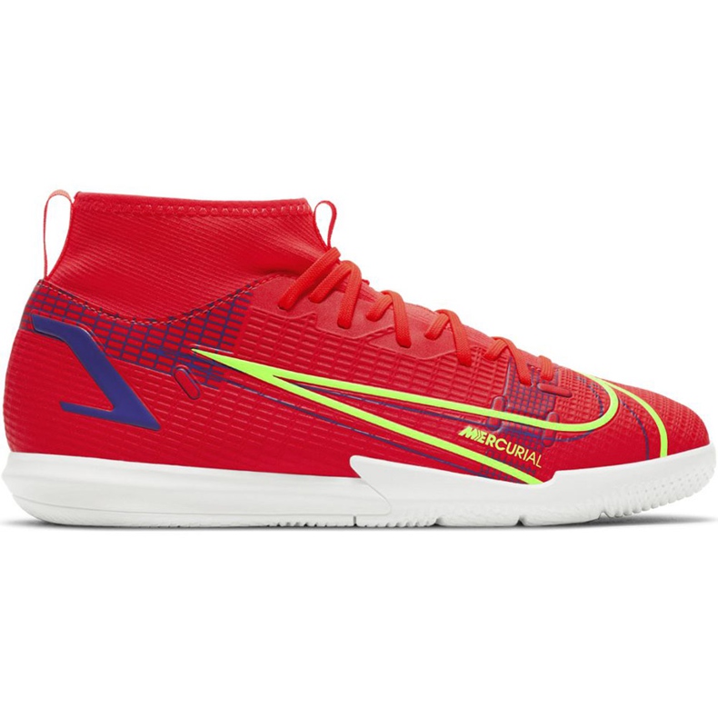 Zapatos de fútbol Nike Mercurial Superfly 8 Academy Ic Junior CV0784 600 rojo rojo