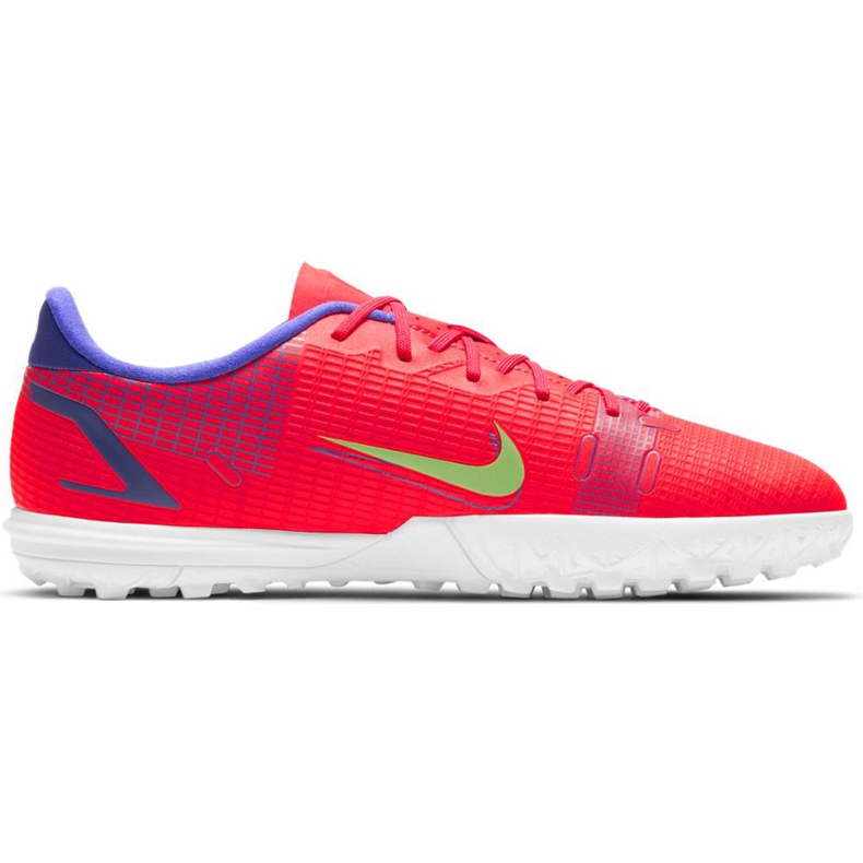 Calzado de fútbol Nike Mercurial Vapor 14 Academy Tf Junior CV0822 600 rojo rojo