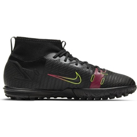 Calzado de fútbol Nike Mercurial Superfly 8 Academy Tf Junior CV0789 090 negro negro