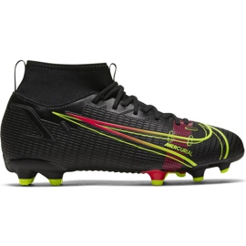 Zapatos de fútbol Nike Mercurial Superfly 8 Academy FG / MG Junior CV1127090 negro negro
