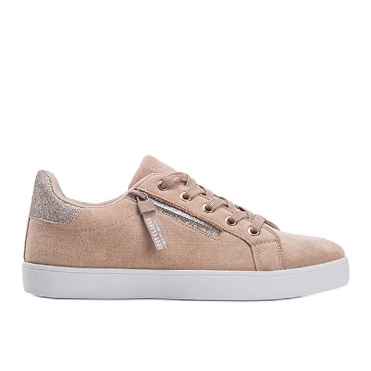 Deportivas beige paisley
