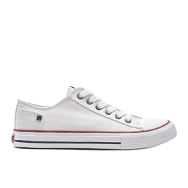 Zapatillas Big Star clásicas blancas Elise blanco