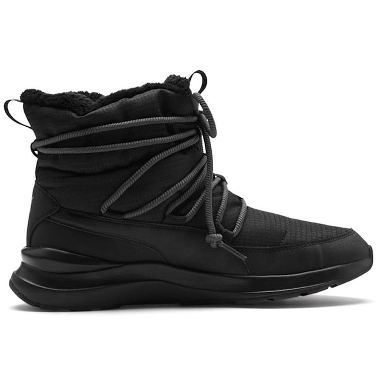 Zapatillas de mujeres Puma Adela Winter Boot negras 369862 01 negro
