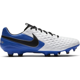 Zapatillas de fútbol Nike Tiempo Legend 8 Pro Fg AT6133 104 blanco blanco