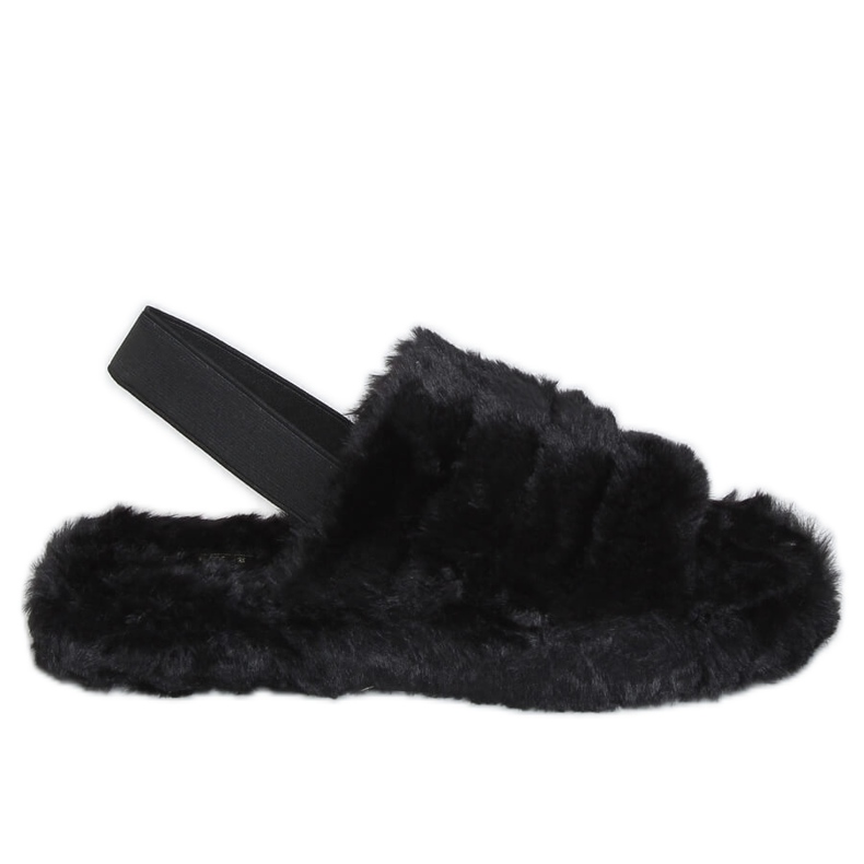 Zapatillas de mujer negras con banda elástica X8130 Negro Zapatillas de mujer negras con banda elástica X8130 Negro