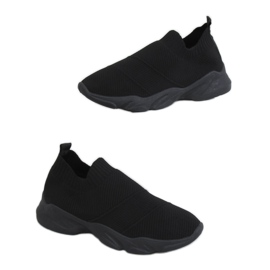 Negro NB399 Calcetines deportivos negros Negro NB399 Calcetines deportivos negros