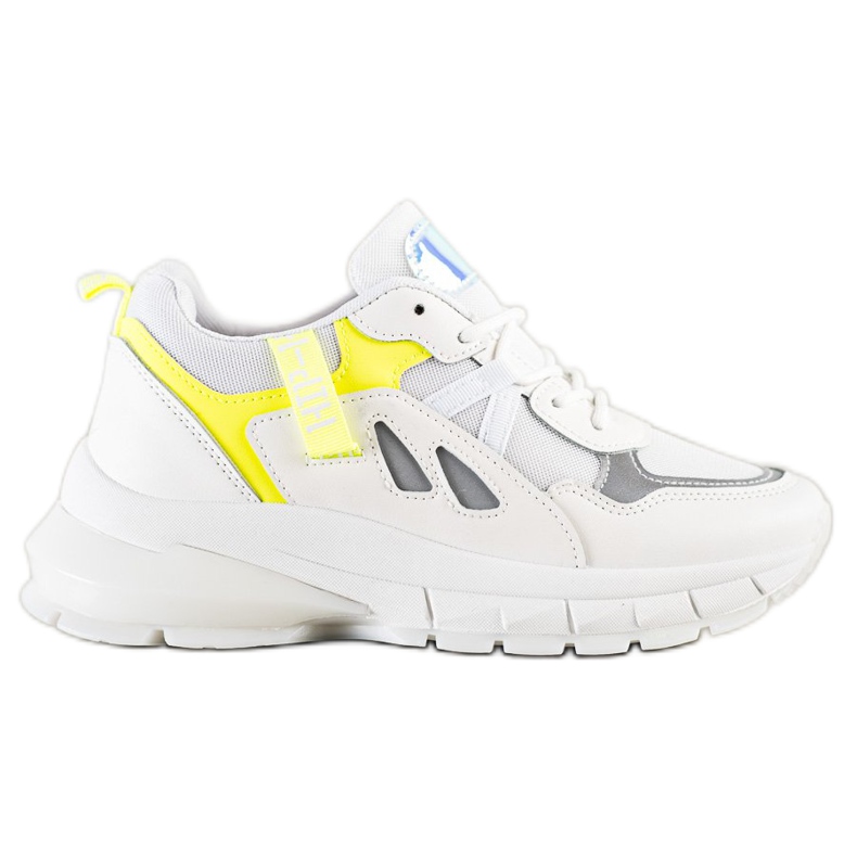 SHELOVET Deportivas plataforma malla blanco multicolor SHELOVET Deportivas plataforma malla blanco multicolor