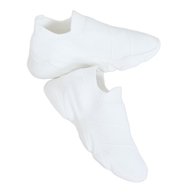 Blanco NB399 Calcetines deportivos blancos