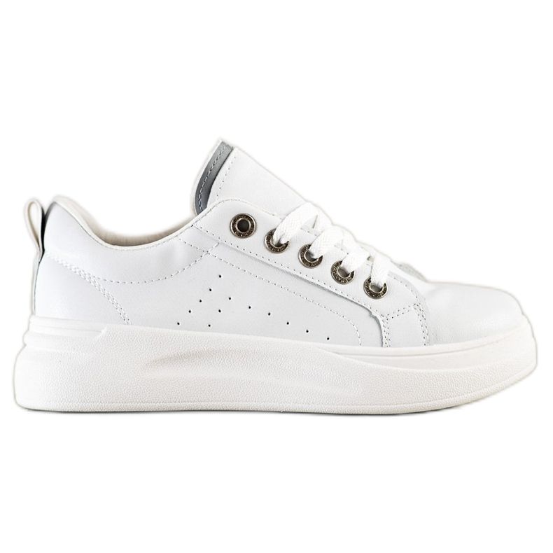 SHELOVET Zapatillas de moda en la plataforma blanco SHELOVET Zapatillas de moda en la plataforma blanco